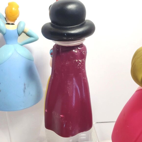 Disney Princess Vinyl 5" Figures Bath Toys Lot Merida Snow Aurora Cake Toppers - Picture 5 of 11